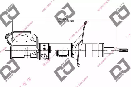 Амортизатор DJ PARTS DS1123GS